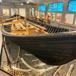 Ein 100 Jahre aus Haifangboot