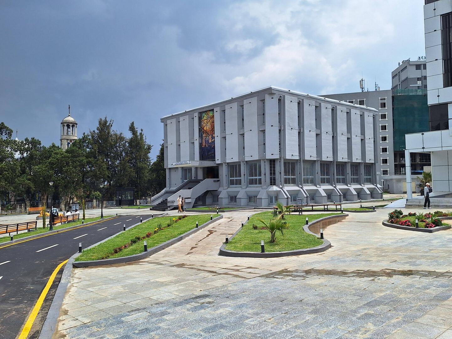 National Museum looks nice from outside