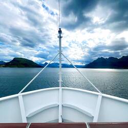 Passage du cercle polaire à 7h35 ce matin...