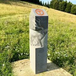 Wer hätte gedacht, dass ich heute dort übernachte, wo alle Kilometersteine hergestellt wurden.