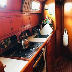 Gasherd kardanisch aufgehängt