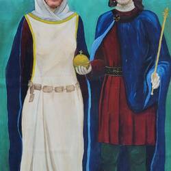 Blanche de Namur und Erik Magnusson ließen die Burg 1308 erbauen