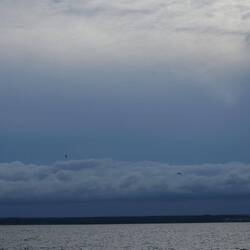Der Sturm heute Nacht naht