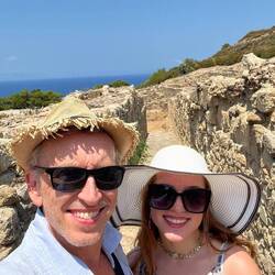 Dad and his favourite daughter