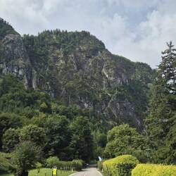 Felsen am Mondsee