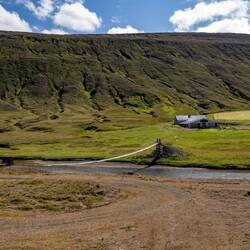 Nicht immer geht's über die Straße zum Hof