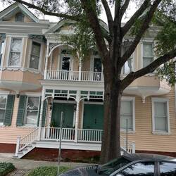 Savannah is an architectural feast. A 206-yr-old duplex house.