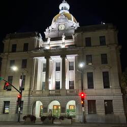 Snapped Savannah City Hall as I walked back to my hotel after dinner