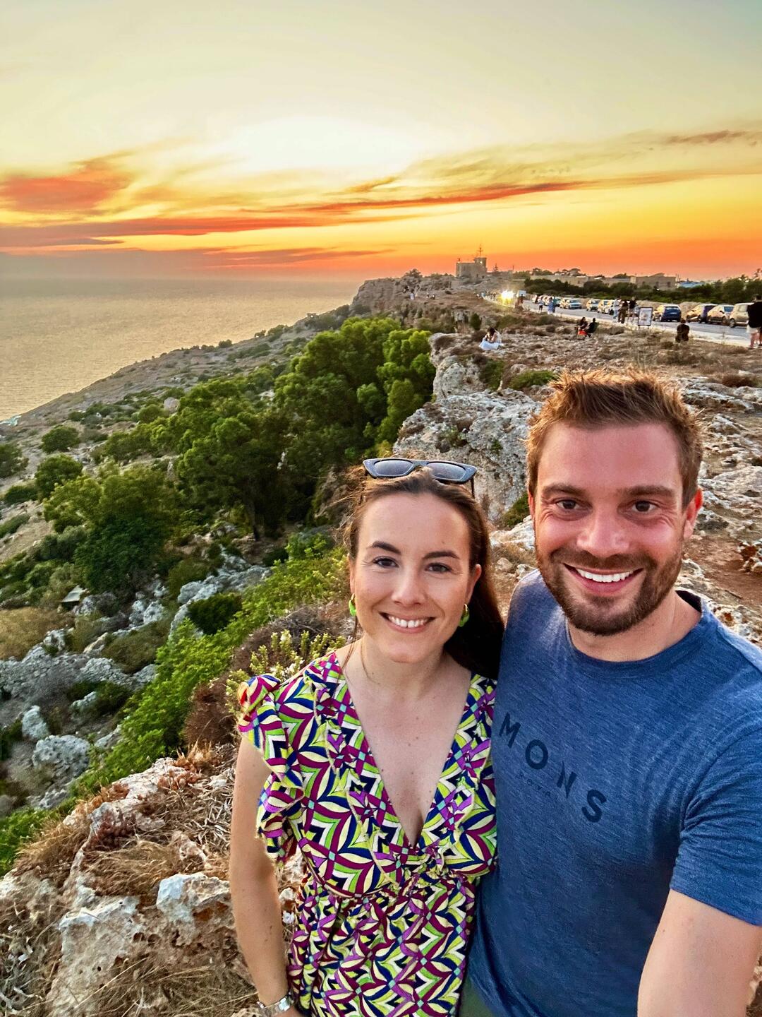 Der letzte Sonnenuntergang auf Malta