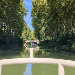 Auf dem Canal du Midi