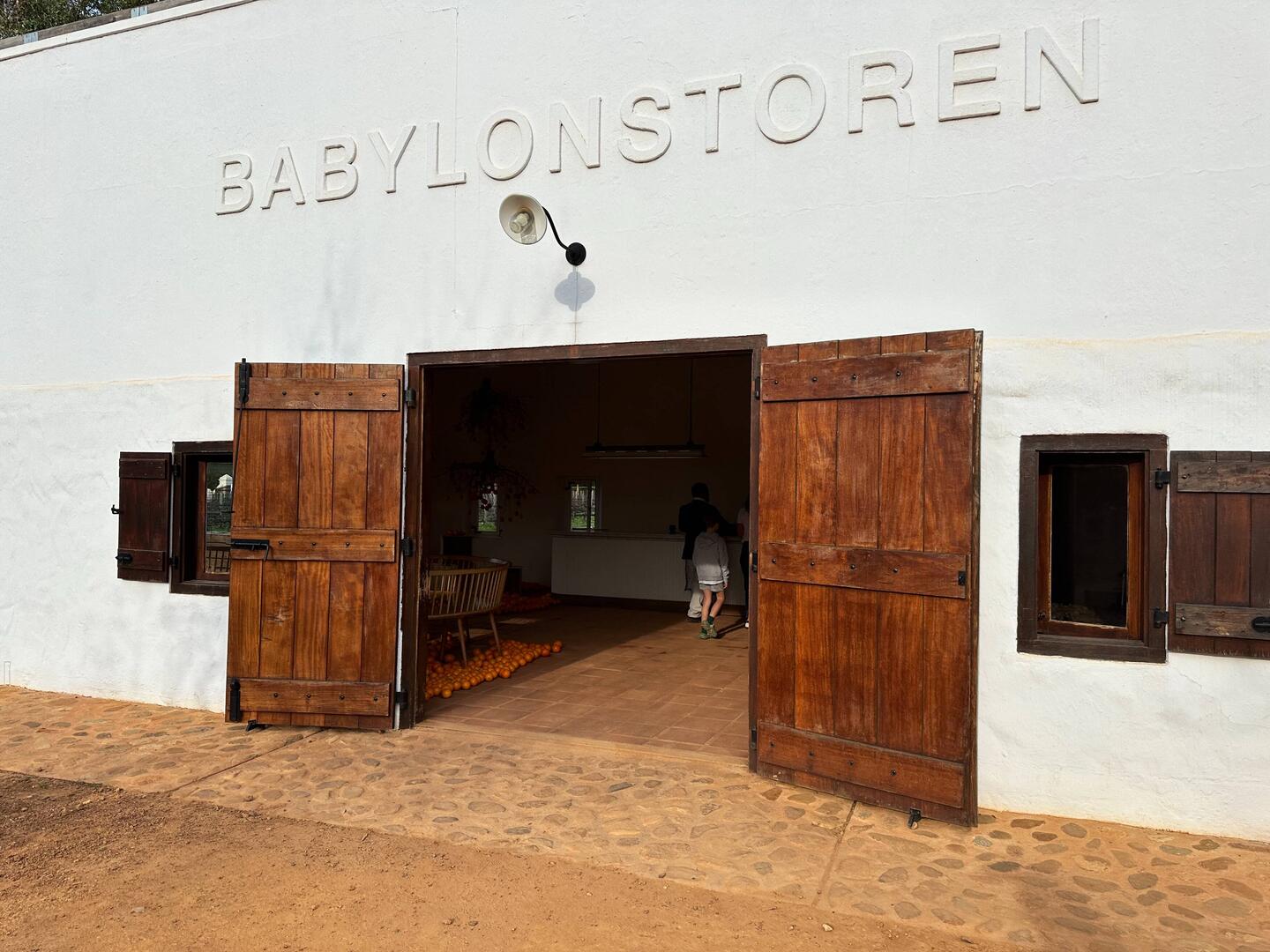 Entering Babylonstoren