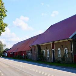 Und dahinter ist der Ort zuende.