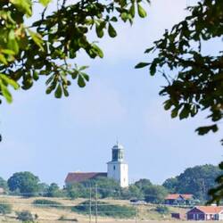 Die älteste Kirche in Resmo: ca 1000 n. Chr. gebaut.