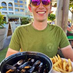 Sonne und Flo strahlen um die Wette