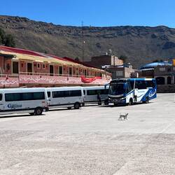Chivay, am Busbahnhof