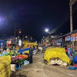 Die abendlichen Obst- und Gemüsemärkte