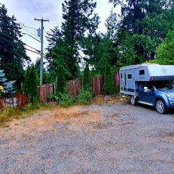 Unser Stellplatz in Tofino