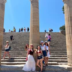 A big column, that's what she said
