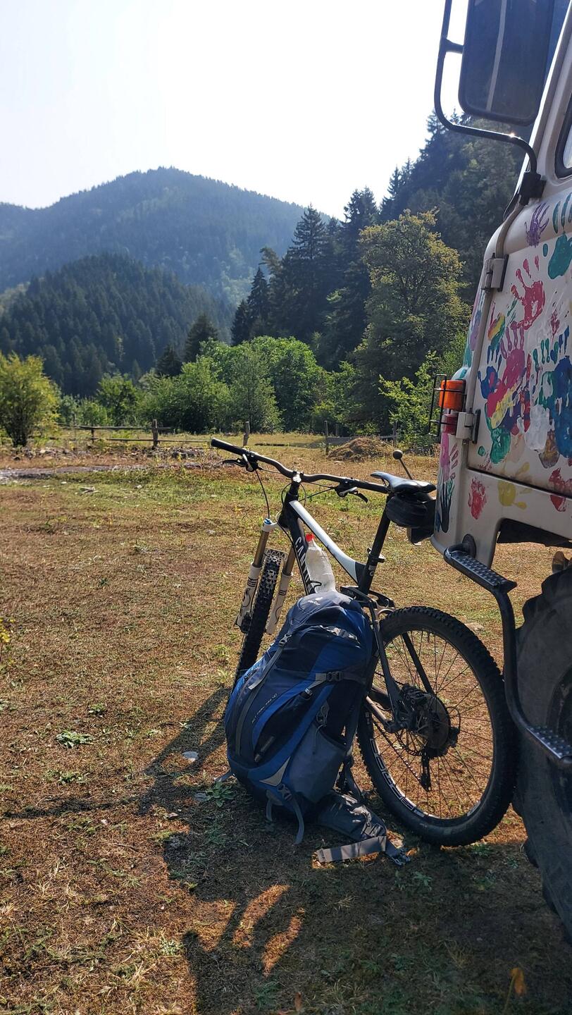 Start zum Hike & Bike