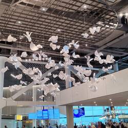 Auf dem Amsterdamer Flughafen