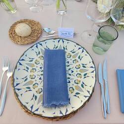 Sarah Gee 🤩 und die Tischdekoration.