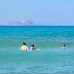 Ici c'était des vaguelettes