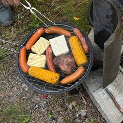 Grillen zum Abendessen