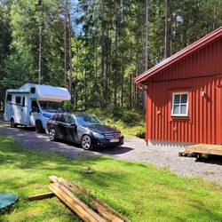 Hütte am See bei Uddevalla