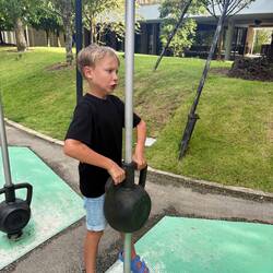 Zwischendurch ein bisschen Training