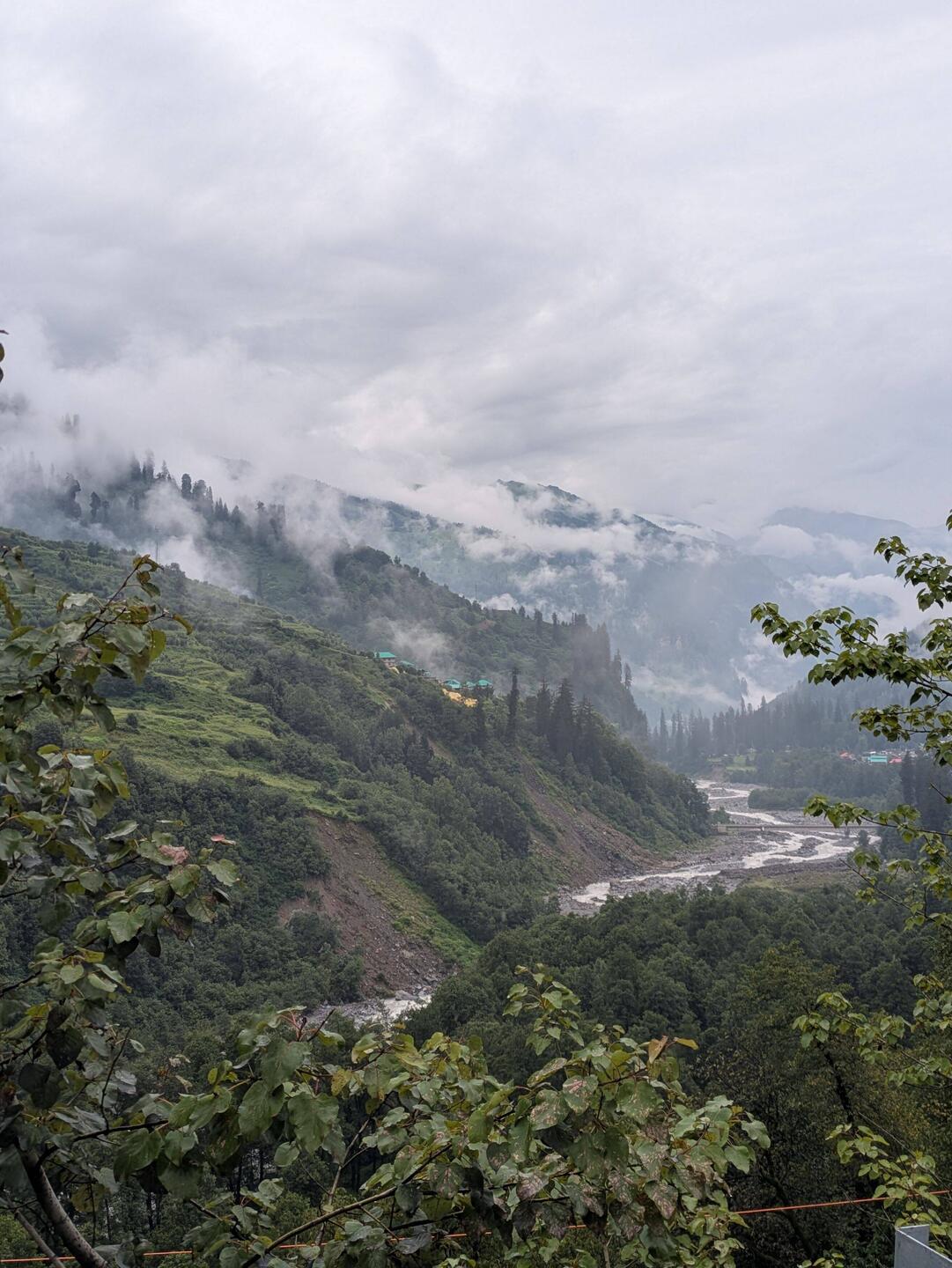 Rückblick auf Manali