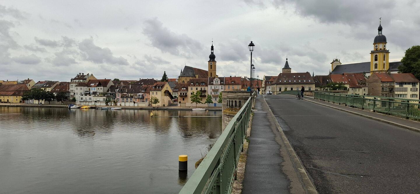 Die "Skyline" von Kitzingen