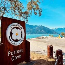 „Porteau Cove Provincial Park - Howe Sound Bucht“
