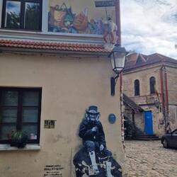 Streetart in Užupis