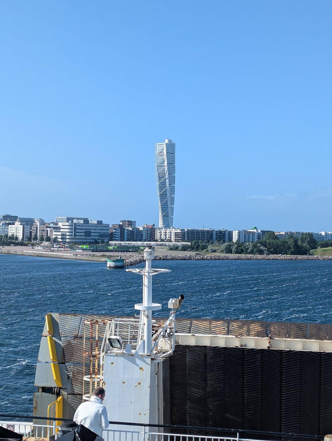 Nochmal Blick auf den gedrehten Turm