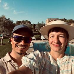 Ein Selfie musste noch sein.