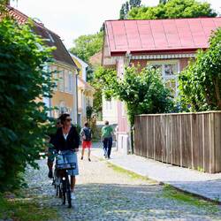 Die gepflegte Altstadt.