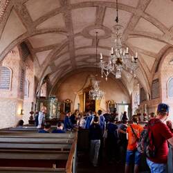 Sehr detailliert restaurierte Räume. Diese Kapelle wird gerne für Hochzeiten verwendet.