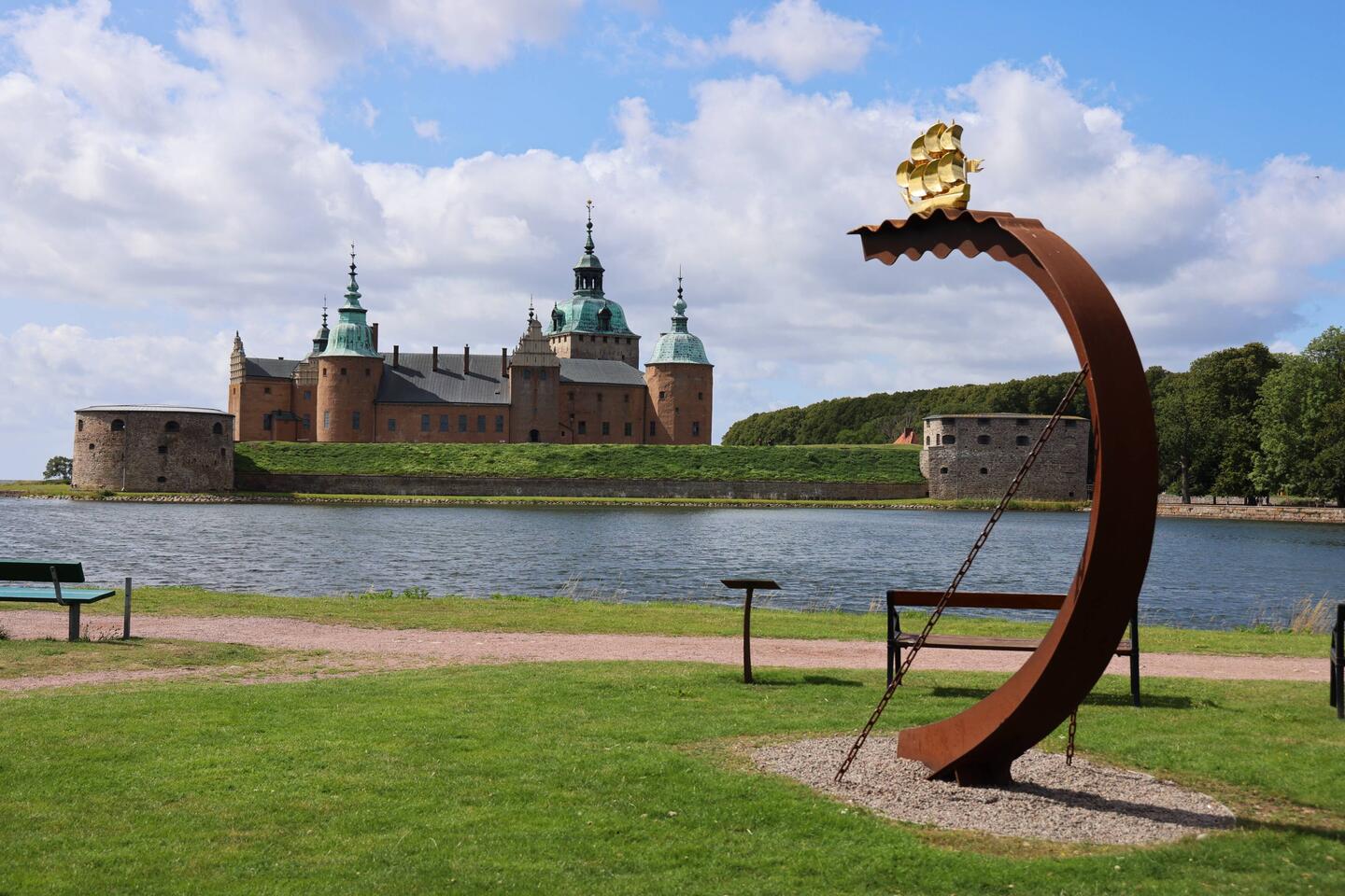 Das Kalmarer Schloß, super gepflegt und zugänglich für alle.
