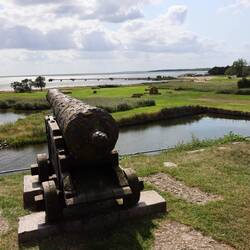 Sicht über den kompletten Kalmarsund.