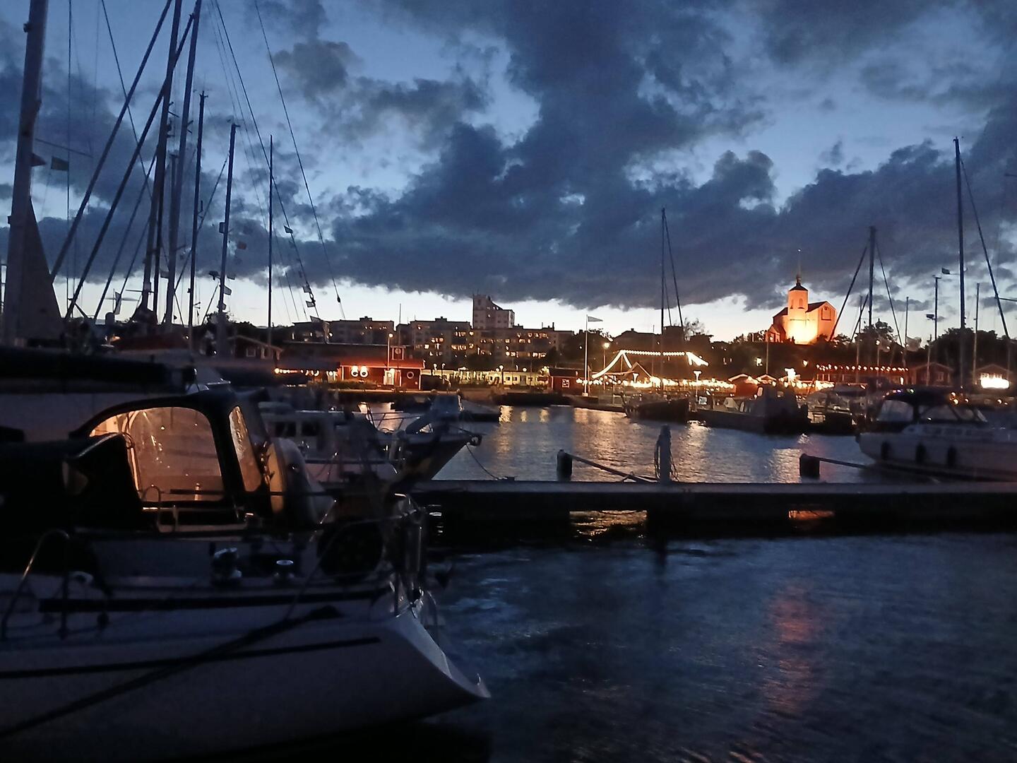 Sieht nach Regen aus aber Nachts stört uns das nicht