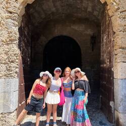 Under the ramparts