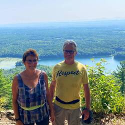 Abschluss Wanderung 4.2 Meilen mit super Ausblick auf den Hudson River!