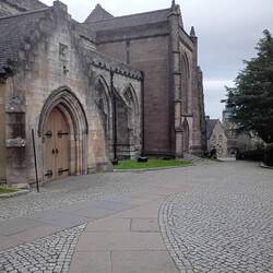 Church of the Holy Rude and cemetery, holding souls since the 1100s