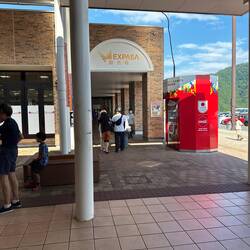 談合坂サービスエリアで、おトイレタイム