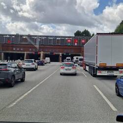 Wie immer! Stau vor und im Elbtunnel! 🫩