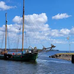 Die "Petrini" aus Vitte lief in den Hafen