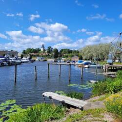 Blick auf das Zentrum von Ålmå