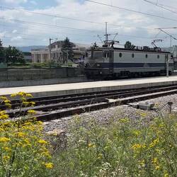 Am Bahnhof von Brașov auf dem Weg zu meinem Auto