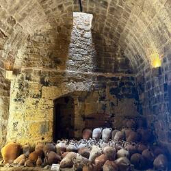 Les amphores repêchées aux alentours du fort par Cousteau