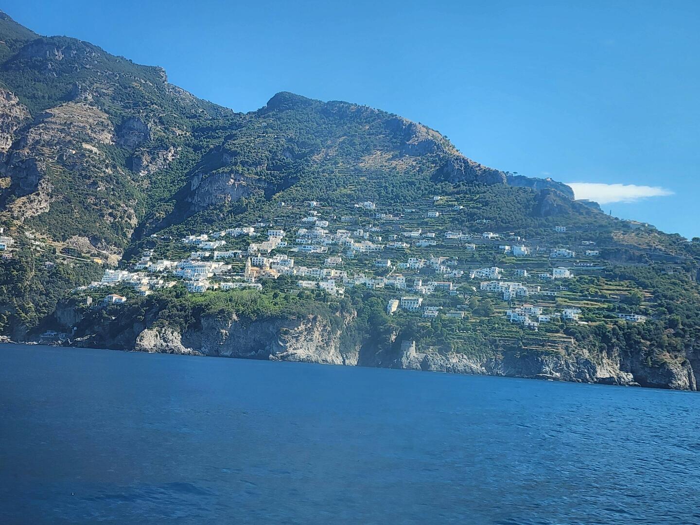The ferry to Amalfi